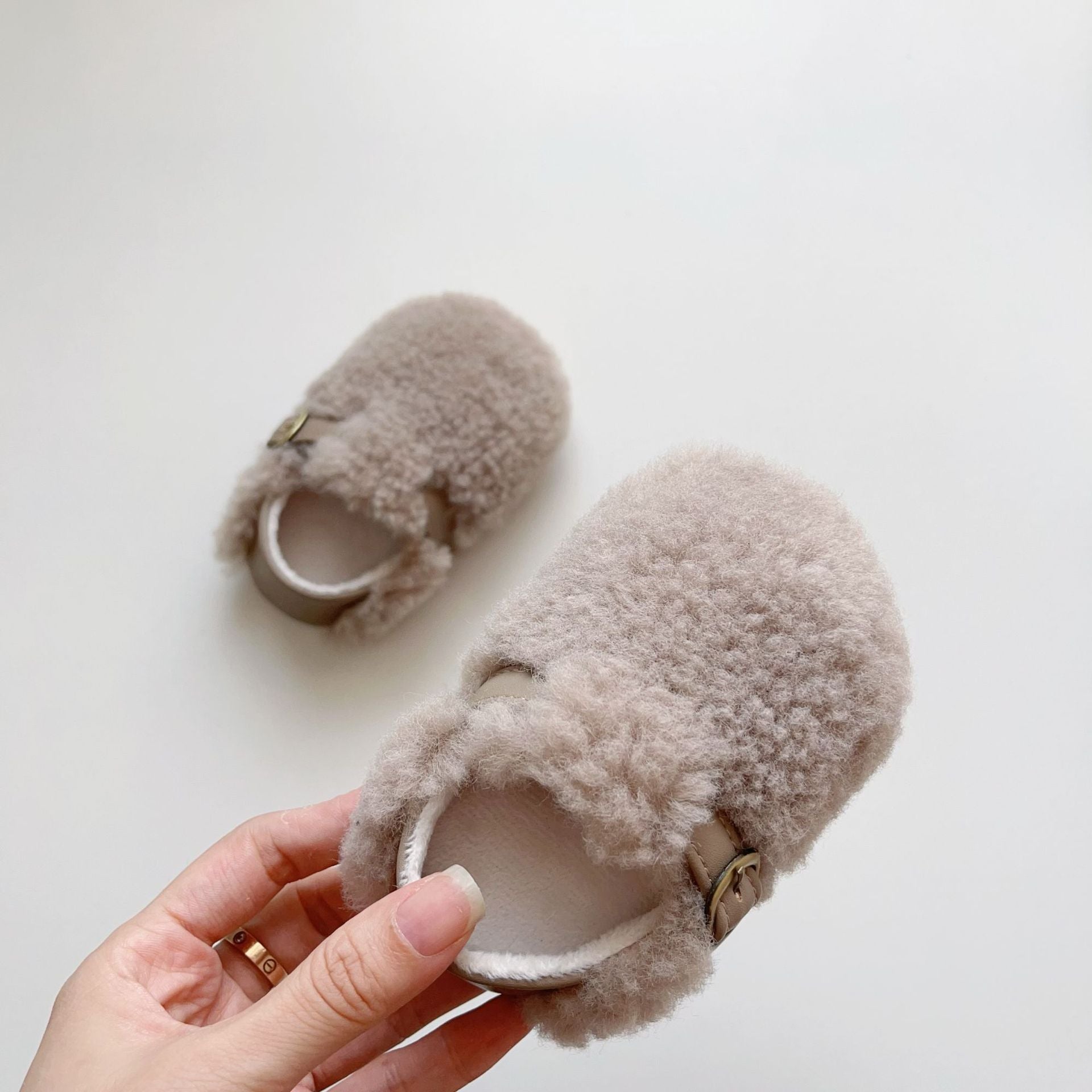 Winter Hot Selling Baby Plain Design Solid Color Cozy Fleece Toddler