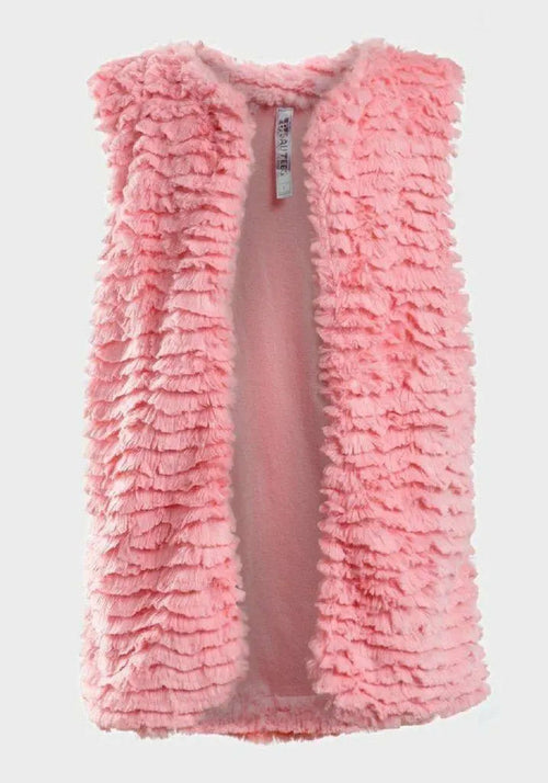 Super Soft Pink Bodywarmer Girl